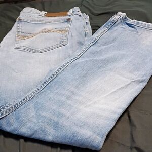 Wrangler Light Blue Straight Men's Jeans